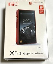 FiiO X5 3rd Gen Portable High Resolution Digital Audio Player Red New