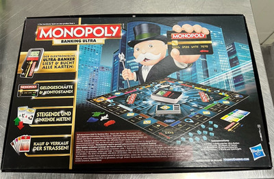 Hasbro Monopoly Banking Ultra Brettspiel, 2 Spieler, ab 8 J. (2011)