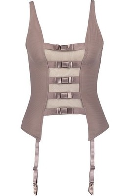 CHANTAL THOMASS Audacieuse Bow Mesh Bustier Size L BNWT