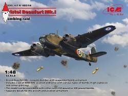 ICM 1/48 BRISTOL BEAUFORT MK.I. BOMBING RAID