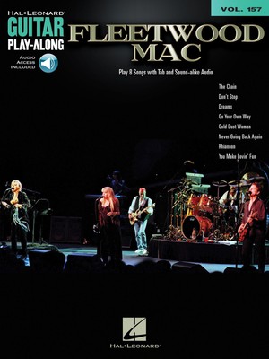 Fleetwood Mac Guitar Play-Along Vol 157 Tab Sheet Music Songs Book Online Audio