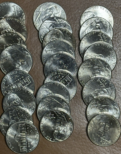 2024 P & D Jefferson Nickel Set-Lightly Circulated-Free Shipping