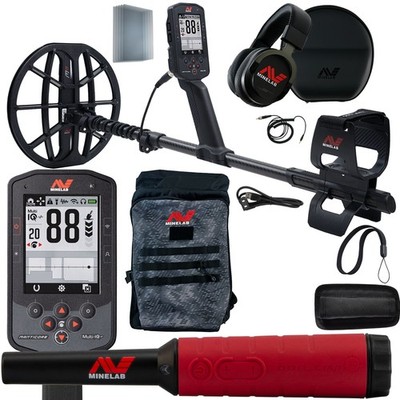 MINELAB Manticore High Power Metal Detector + PRO-FIND 40 Pinpointer & Backpack