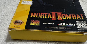 Mortal Kombat II (Sega 32X, 1994) Great Condition Cib