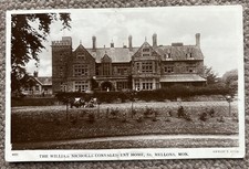 Cardiff. St Mellons, William Nicholls Convalescent Home, Ernest T Bush postcard