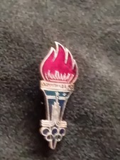 Vintage Moscow 1980 Olympics pin Badge