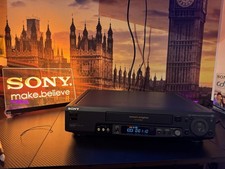 Sony SLV-SE80UX Video Cassette Recorder Working Order No Remote