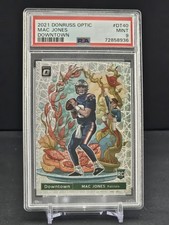 2021 Donruss Optic Mac Jones Downtown PSA 9