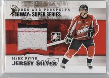 2009-10 ITG Heroes and Prospects Jersey Silver Spring Expo 1/1 Mark Pysyk 2a8
