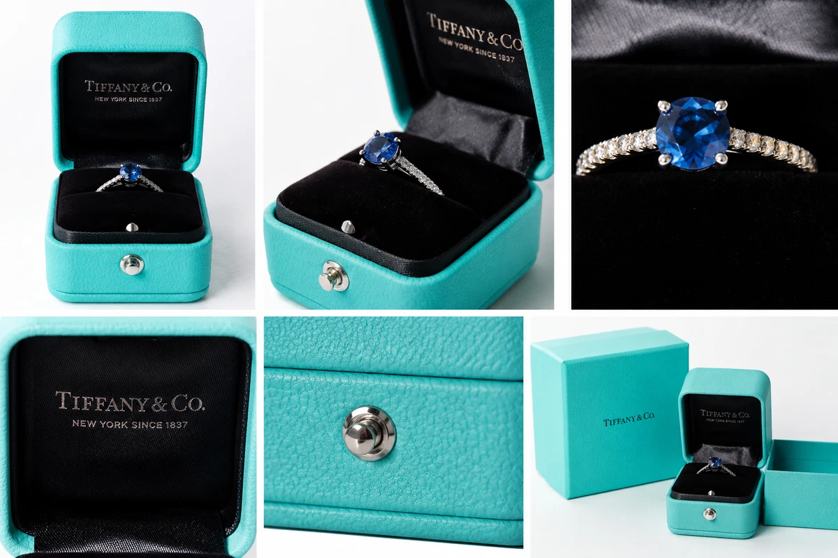 Tiffany & Co. Ring Blue Gemstone Fine Rings for sale | eBay