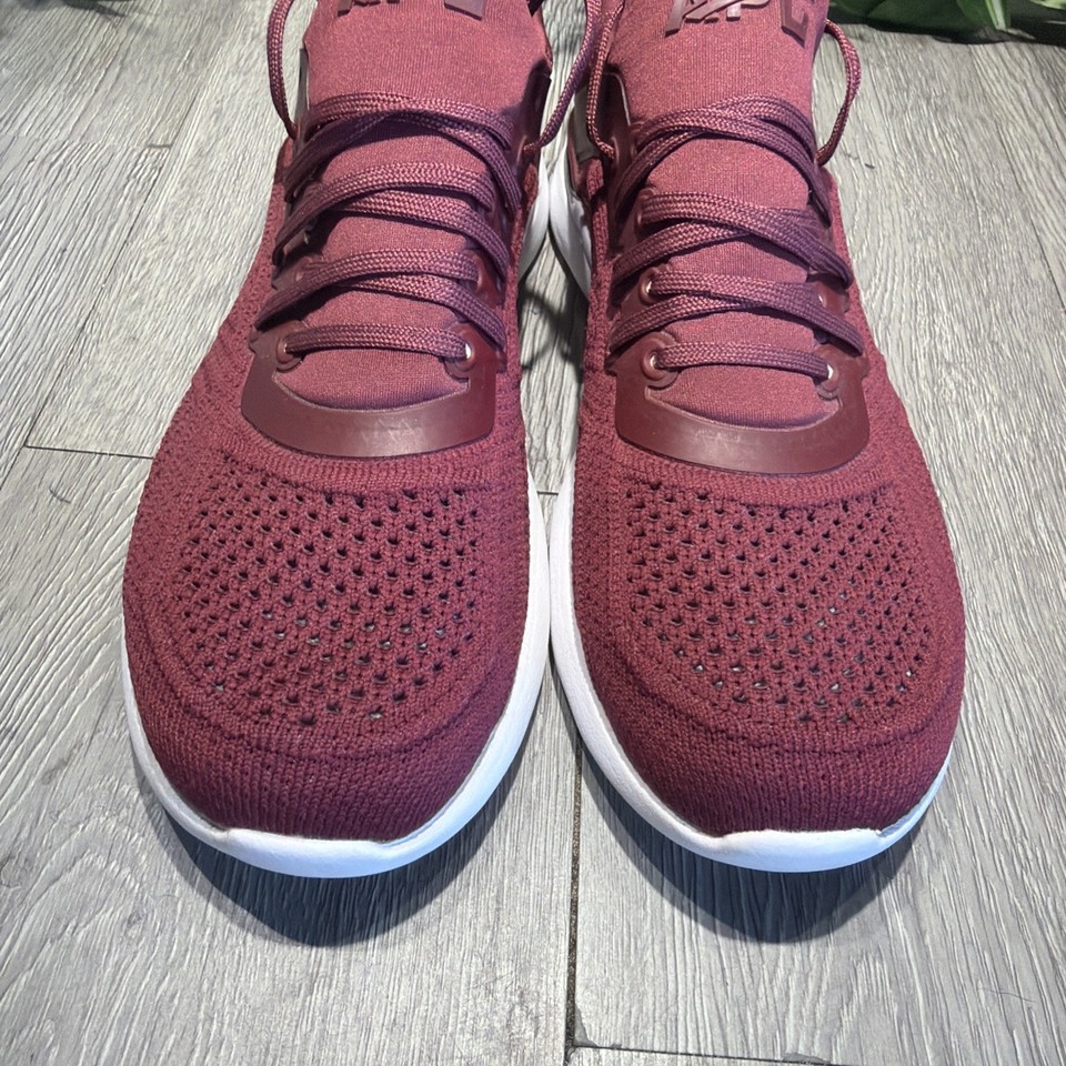 APL Techloom Tracer Womens 8 Training Shoes Burgundy Running Sneakers ...