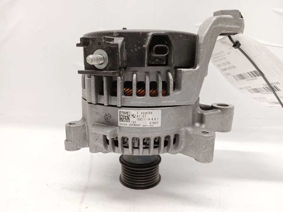 Engine Alternator 180 Amp Generator OEM 12318634166 BMW 840i 740i 330i X3 2020 - Image 2 of 4