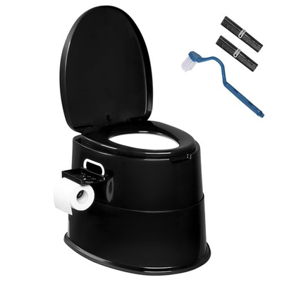 #ad #ad Portable Toilet for Camping Boat Van Emergency w Detachable Inner Bucket $65.99
