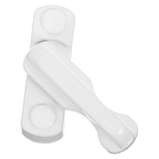Childproof Aluminum Window Lock Home Security Latch Screw Mounted Durable White