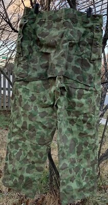 Vintage WWII USMC US MARINE CORPS P 44 CAMO FROGSKIN Butt Pocket