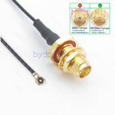 IPX4 WFL MHF4 Plug to RP-SMA female Bulkhead Waterproof 1.13mm Pigtail cable