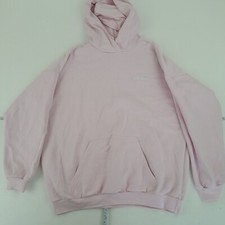 ADIDAS Hoodie 14 Pink Womens Sweatshirt Drawstring Cotton Blend Pullover