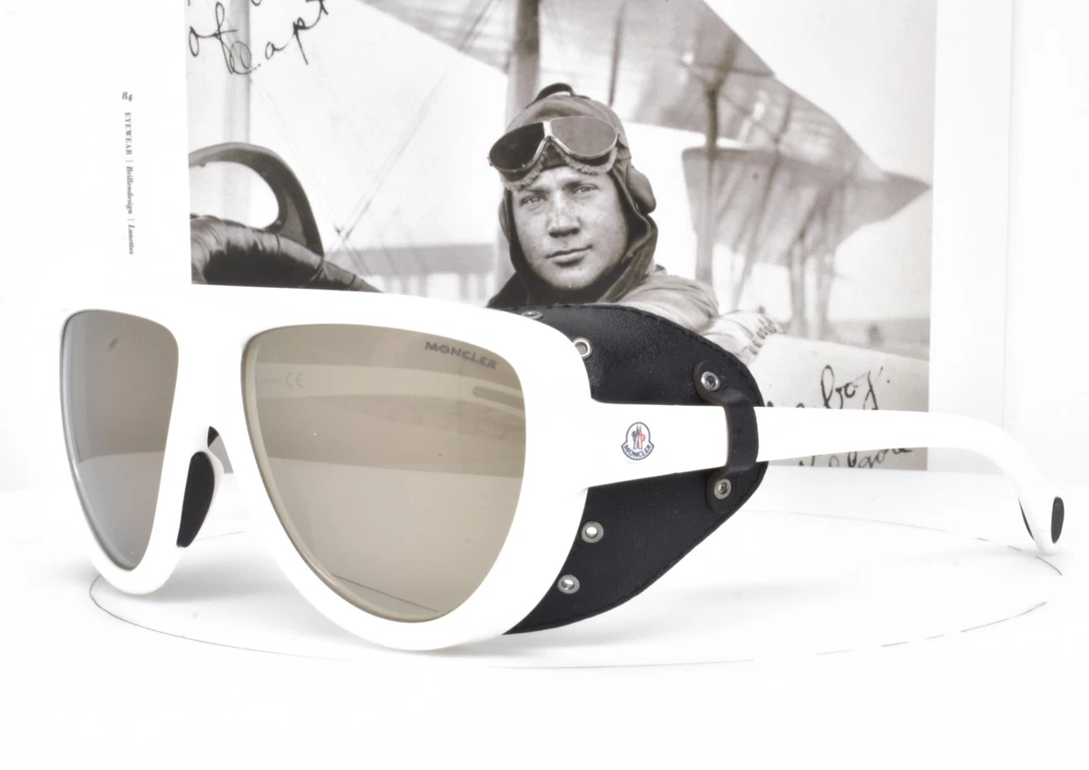 Moncler サングラス ホワイト ML0048 Moncler White Gray Sunglasses for Men for sale | eBay