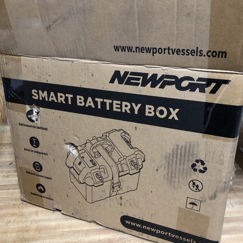 Newport Trolling Motor Smart Battery Box Power Center with USB and DC