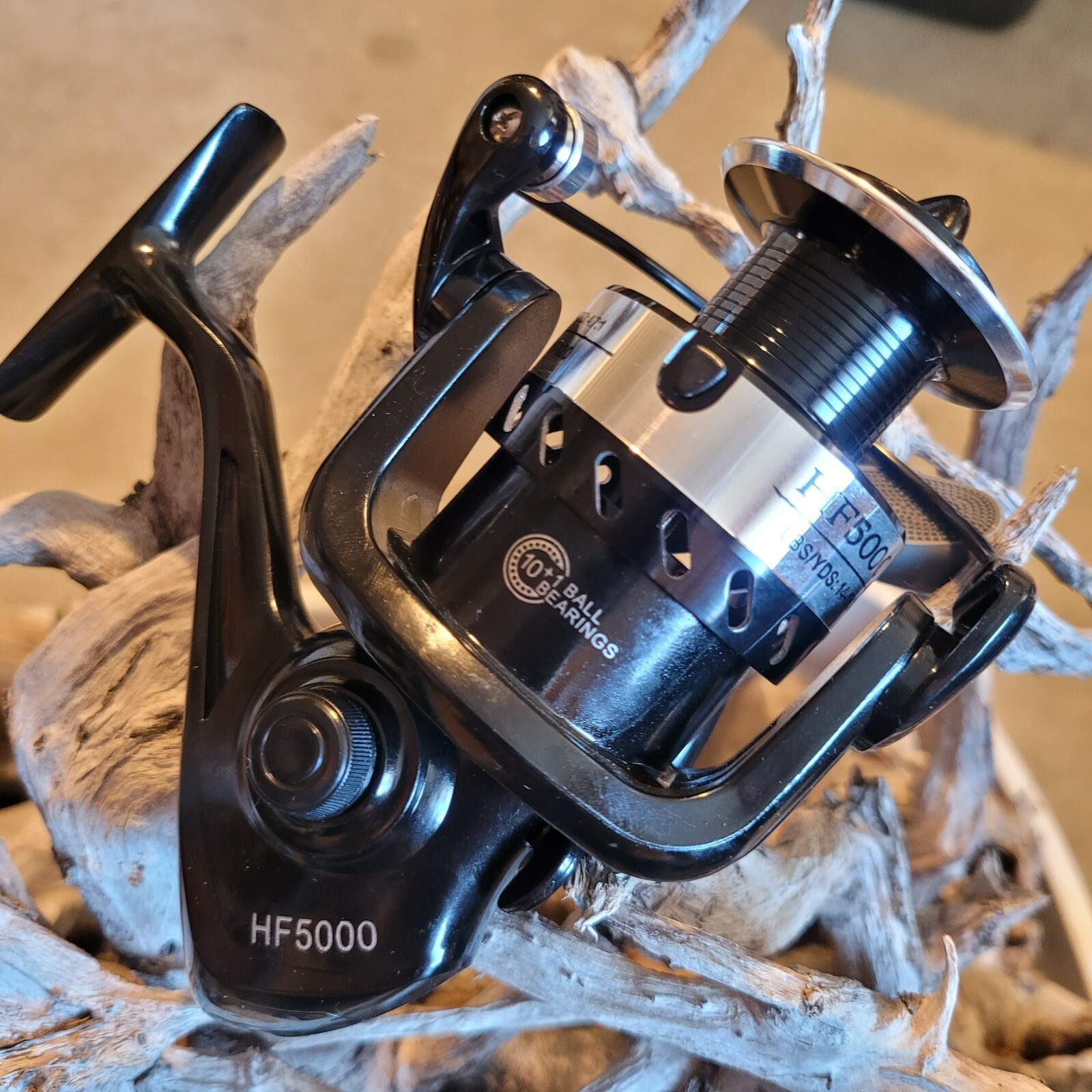Powerful Drive Gear HF 5000 Series Spinning Reel 10+1 BB 4.7