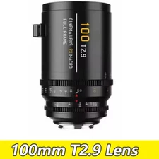 SGimage 100mm T2.9 2x Macro Full Frame Large Aperture Cine Lens for L-Mount 