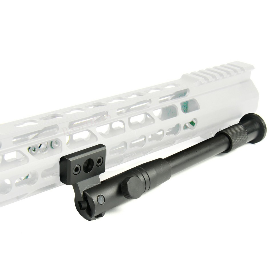 2PC Side Install KeyMod Bipod /W Sling Swivel Port Center Height 8