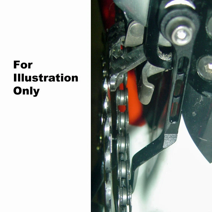 OMNI Racer WORLDS LIGHTEST Catcher de cadena se adapta a Dura Ace Ultegra Sram: PÚRPURA Foto 4 de 4