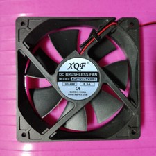 1PC XQF XQF12025VHBL 24V 0.5A 12CM 2-wire inverter cooling fan