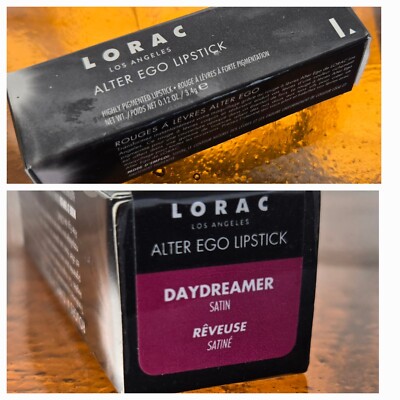 Full Size LORAC Alter Ego Lipstick Daydreamer (plum fucshia) FREE US SHIPPING