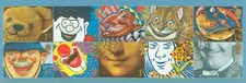AM20 Below face Great Britain 1990 SC 10v Animals Clown Smile