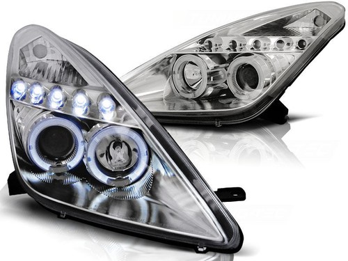 TOYOTA CELICA T230 99-05 ANGEL EYES CHROME - Picture 3 of 3