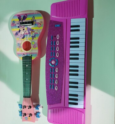 Children's Toy Keyboard & Guitar 
