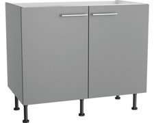 Optifit Spülenschrank Mats825 BxTxH 100 x 58,4 x 87 cm basaltgrau matt zerlegt K
