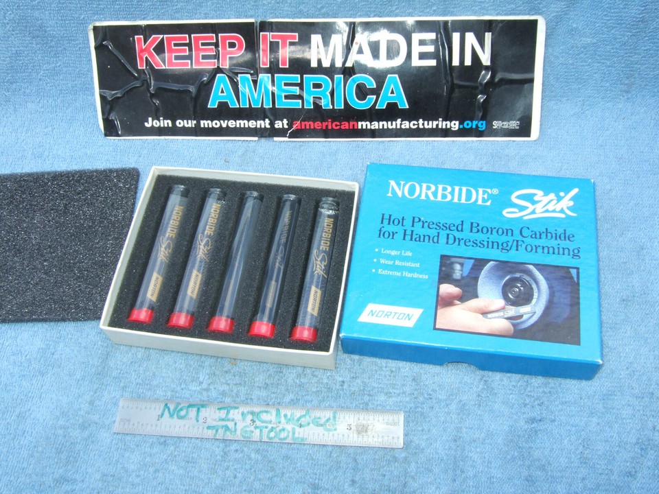 NORBIDE NORTON WHEEL DRESSER STICK NO3 USA MACHINIST TOOLMAKER NEW