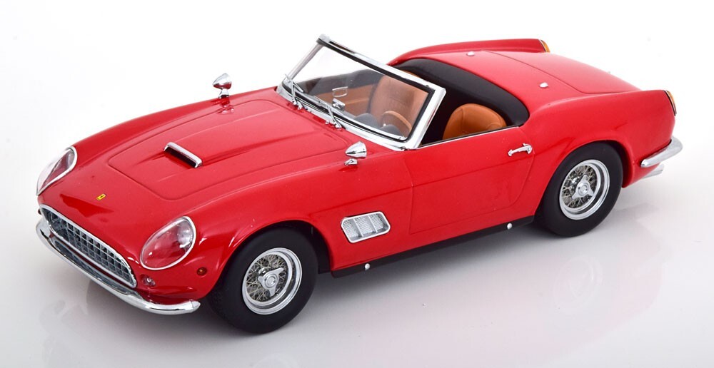 2024年のクリスマスの特別な衣装 1960 FERRARI 250 GT CALIFORNIA SPYDER EUROPEAN VERSION RED 1 乗用車