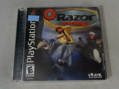 Razor Racing Sony Playstation One PS1 PSX Game Complete Free Ship