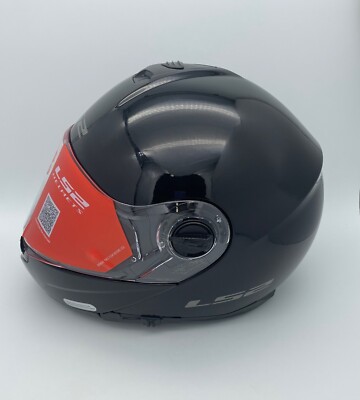 LS2 Strobe Helmet Gloss Black XXLarge 2XL Full Face DOT Open Box