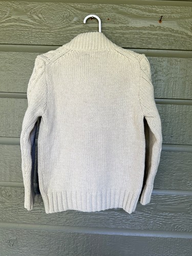 Baby Gap Boys Sweater Beige Brown Elbow Patches Size 5 NWT - Picture 7 of 8