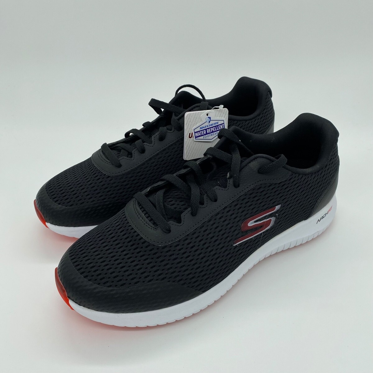 A38grate＋38GT310 ＋ASINOPLATE Skechers GO GOLF ArchFit Max Fairway 3 Golf Shoes Gray Blue