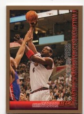 CHRIS WEBBER 2005-06 Bowman Draft Picks & Prospects Gold Base #85 76ers Card