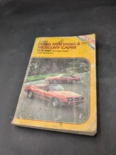 Clymer  Ford  Mustang & Mercury Capri  1979-1987 Incds Turbo Shop  Manual 