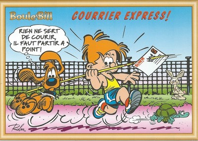 CPM - BOULE AND BILL ILLUSTRATED BY ROBA '' EDITION 1995 - Ref 0201016 - Postcard