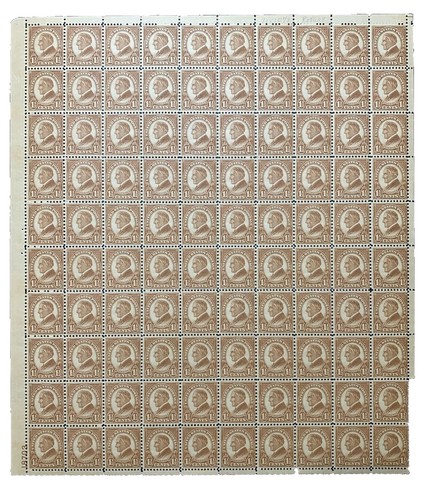 Japan Scott 508A Strip of 4 w/ Sheet Inscription (1950) Mint NH F