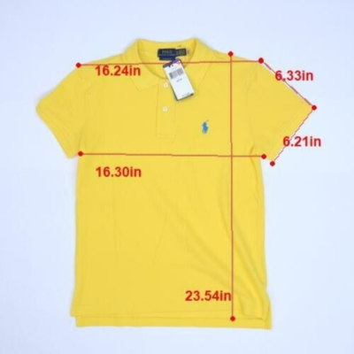 Polo Ralph Lauren Classic Fit Mesh Polo Short Yellow Fin Short
