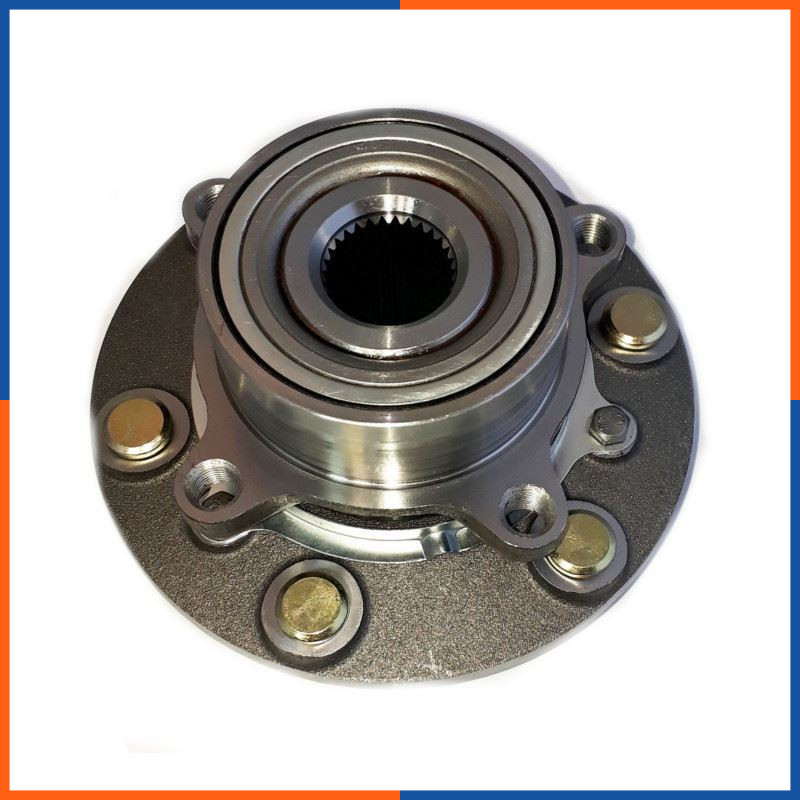 Moyeu avant pour Mitsubishi avec roulement renforcé anti-vibration MB992372