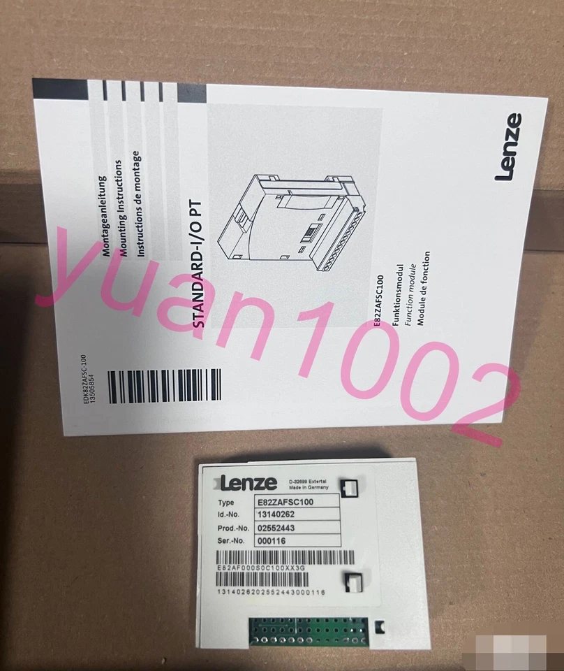 NEW Lenze E82ZAFSC100 Communication interface module Fast FedEx or DHL - Image 2 of 4