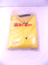 New ~PVC/Polyester 3pcs Rain suit Gear with Detachable Hood rainsuit Large