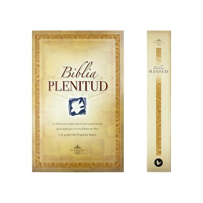 Biblia de Estudio Plenitud RVR60, Tapa de Carton