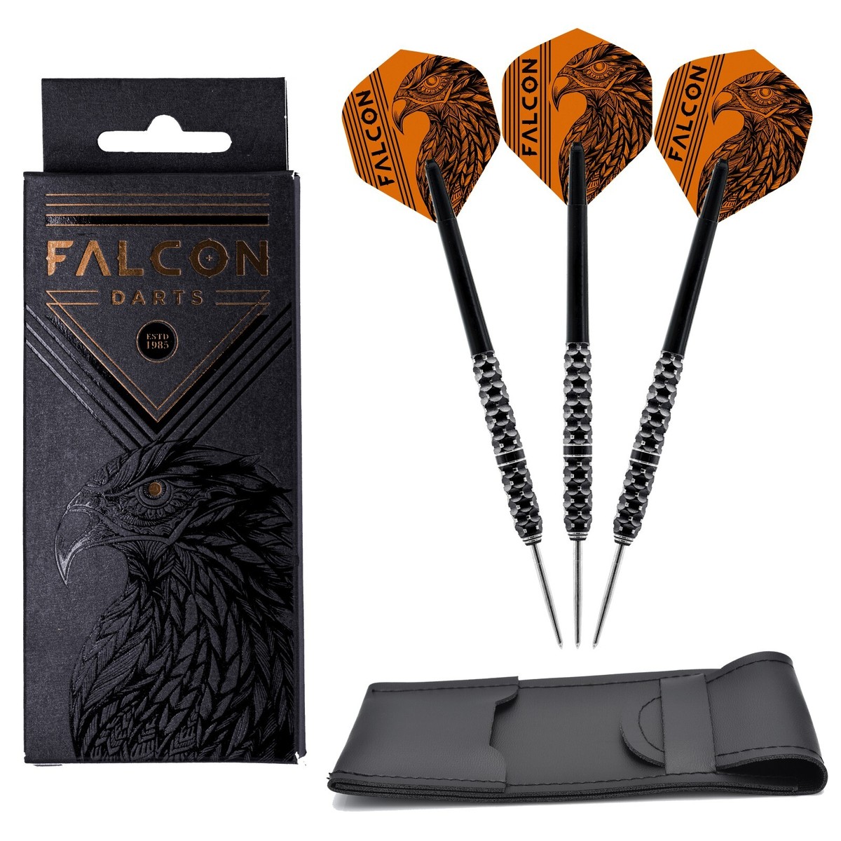 FALCON™ F9 Tungsten Darts Set 21g 22g 23g 25g Barrels Shafts