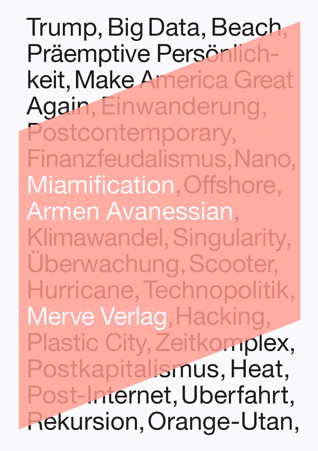 Armen Avanessian / Miamification